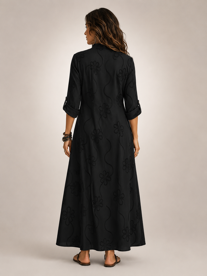 Merle | Floral Summer Dress with Tummy Control
