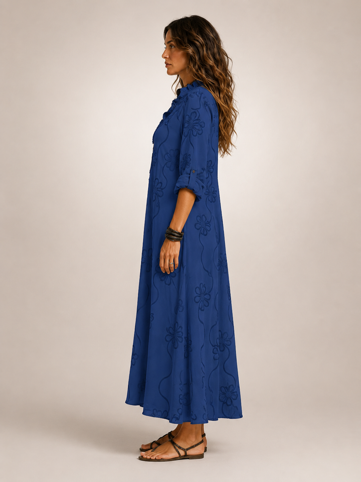 Merle | Floral Summer Dress with Tummy Control