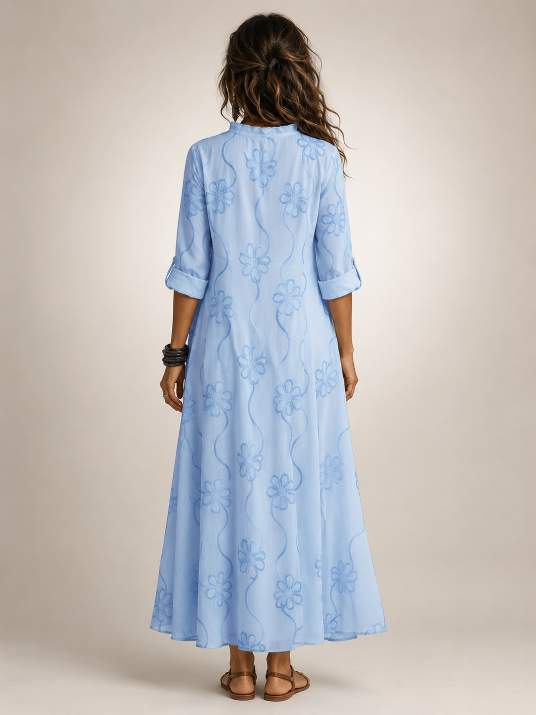 Merle | Floral Summer Dress with Tummy Control