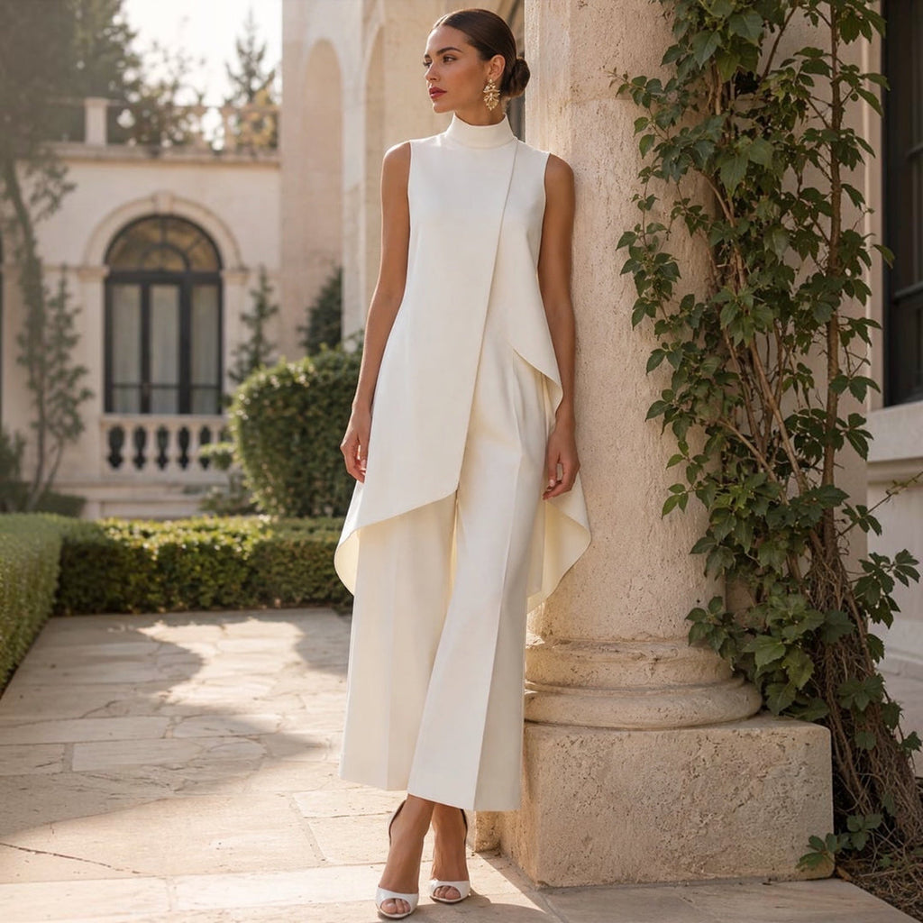 Valentina | Elegant High Neck Jumpsuit