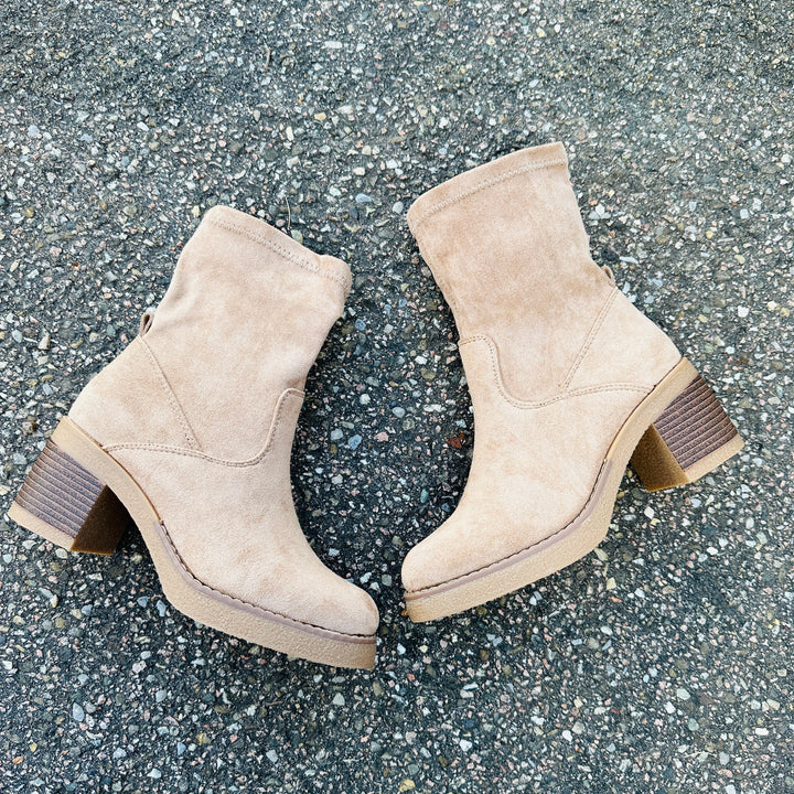 MARGAUX – SUEDE ANKLE BOOTS