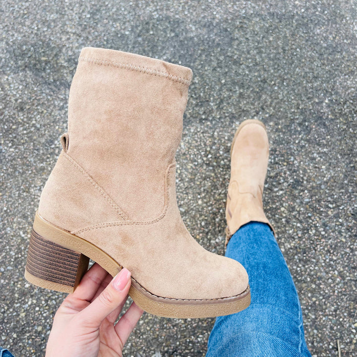 MARGAUX – SUEDE ANKLE BOOTS