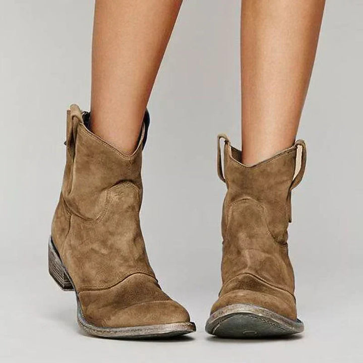 Scarlett - Suede Orthopedic Boots