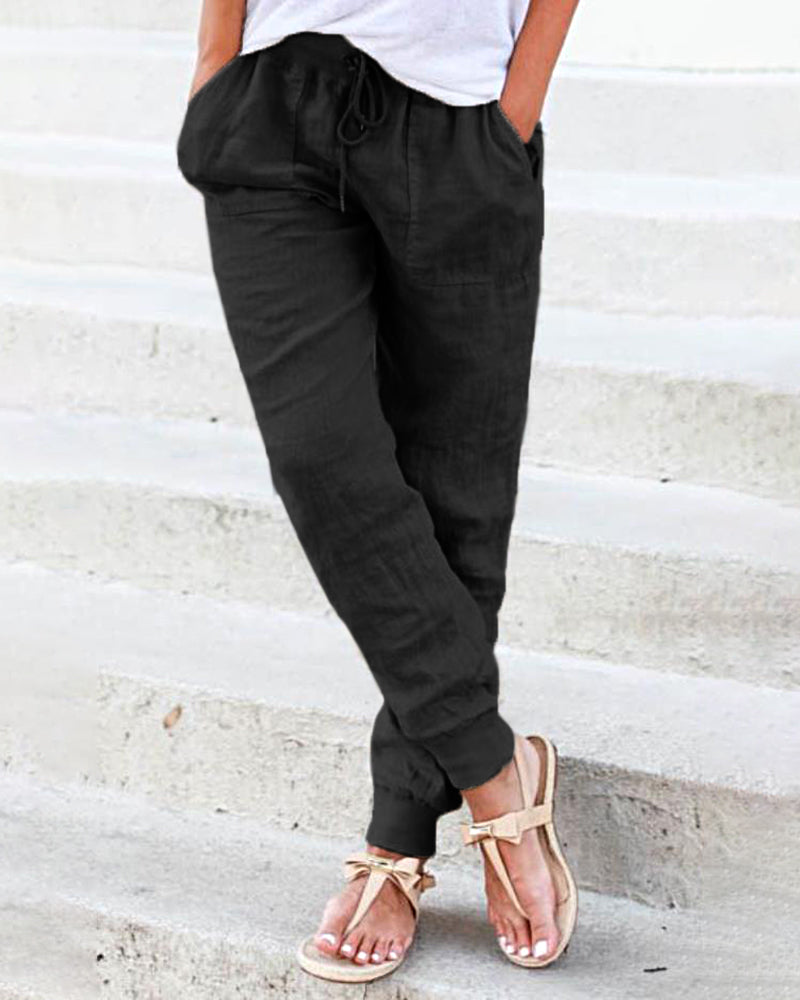 Jodie | Drawstring Jogger Pants