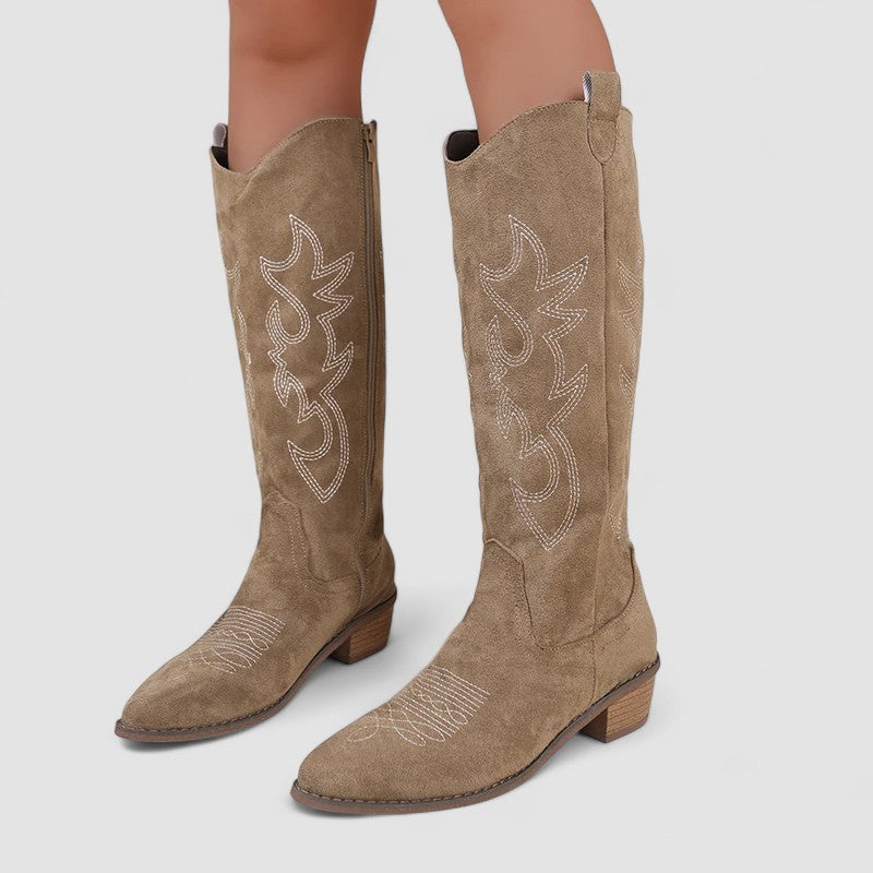 Clara™ - Orthopedic Western Boots