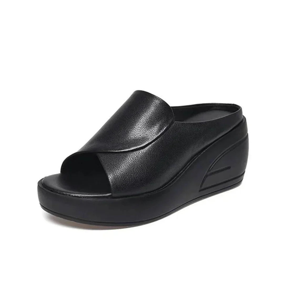 Adele| Orthopedic Slip-on Wedge Sandals