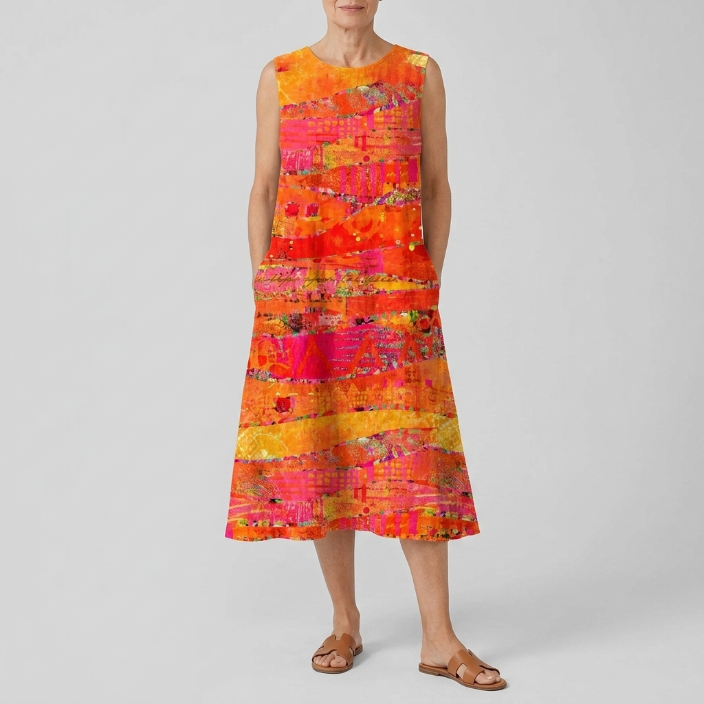FAYE | SUNSET MIDI DRESS
