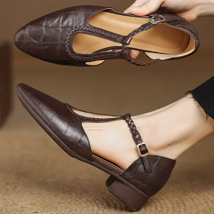Elena | Orthopedic Leather Shoes