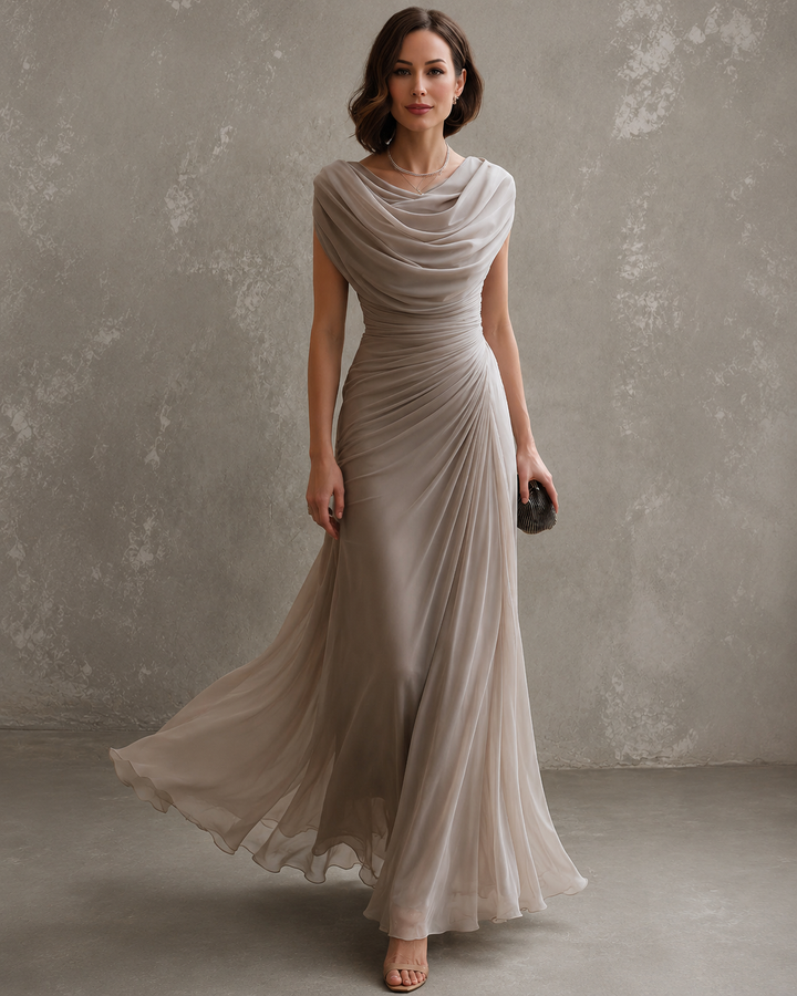 Jilliann | Draped Maxi Dress
