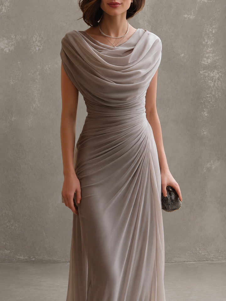 Jilliann | Draped Maxi Dress