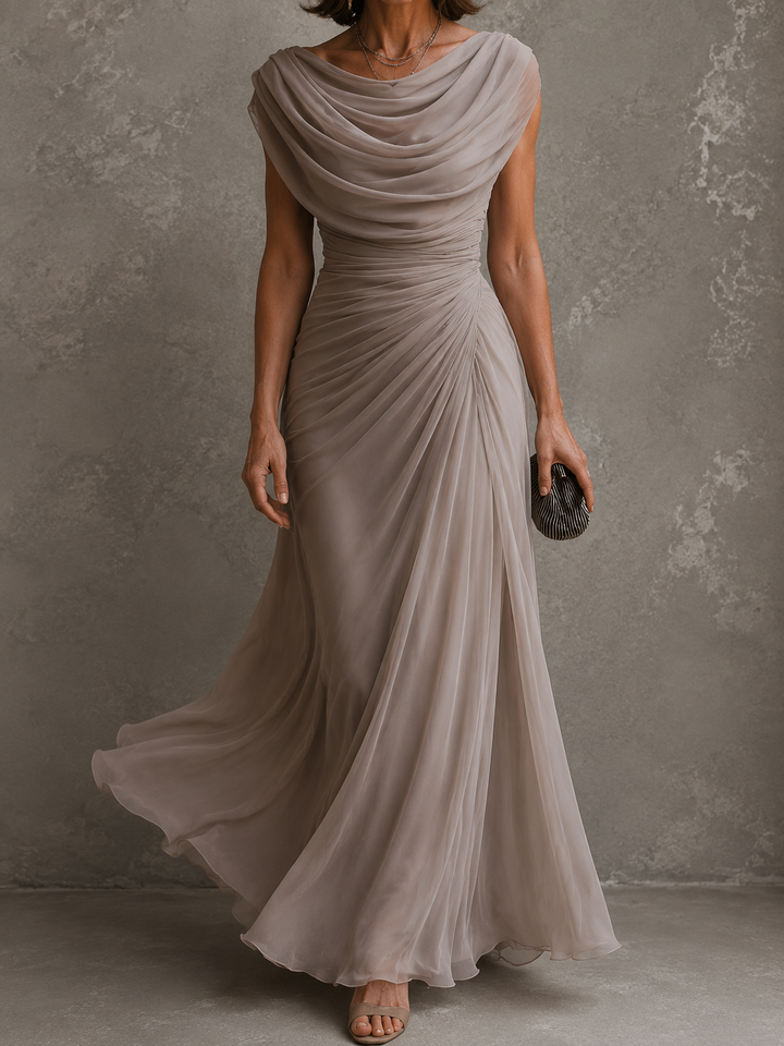 Jilliann | Draped Maxi Dress
