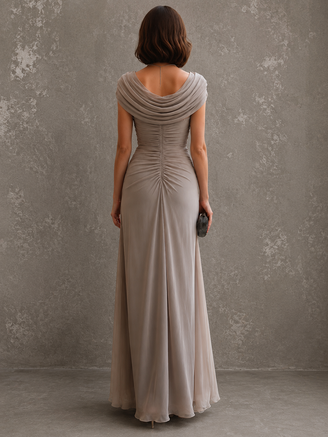 Jilliann | Draped Maxi Dress