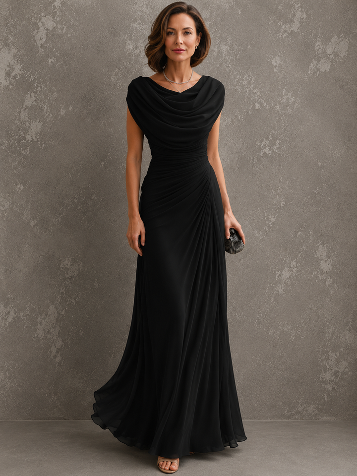 Jilliann | Draped Maxi Dress