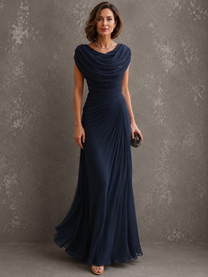 Jilliann | Draped Maxi Dress