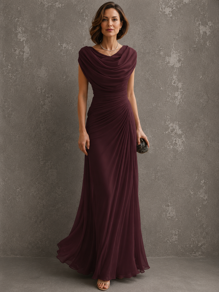 Jilliann | Draped Maxi Dress