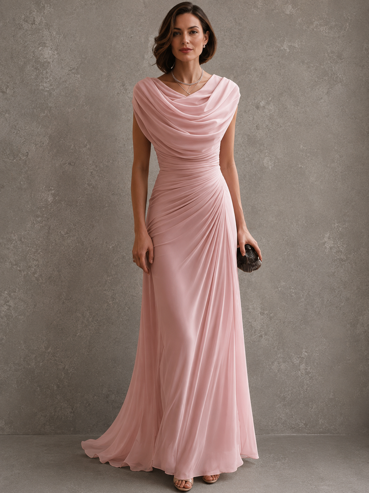 Jilliann | Draped Maxi Dress