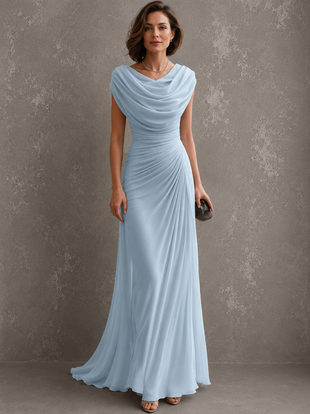 Jilliann | Draped Maxi Dress