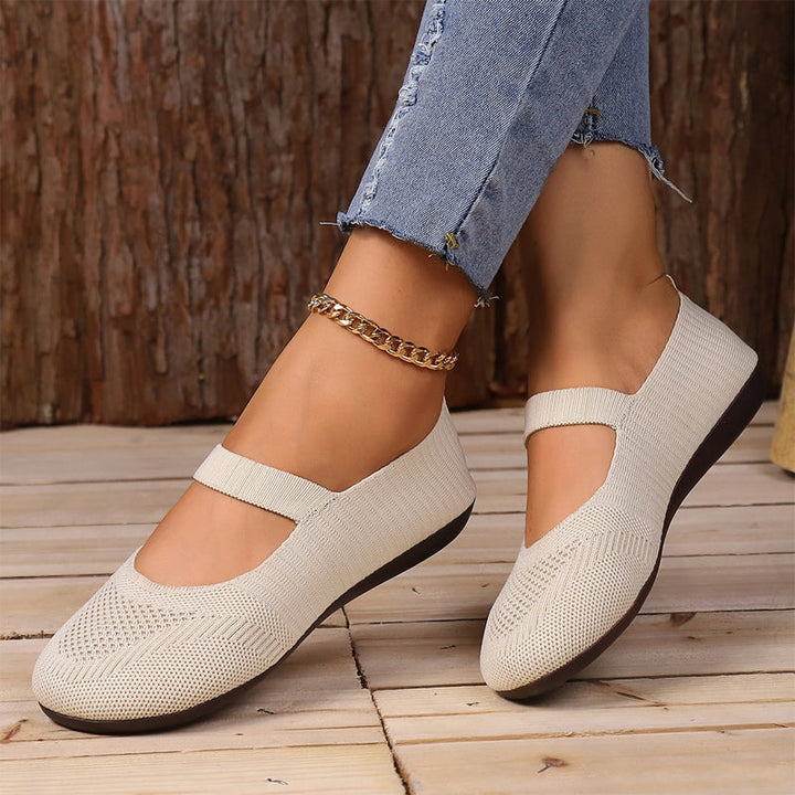 Lola - Breathable Knit Ballet Flats