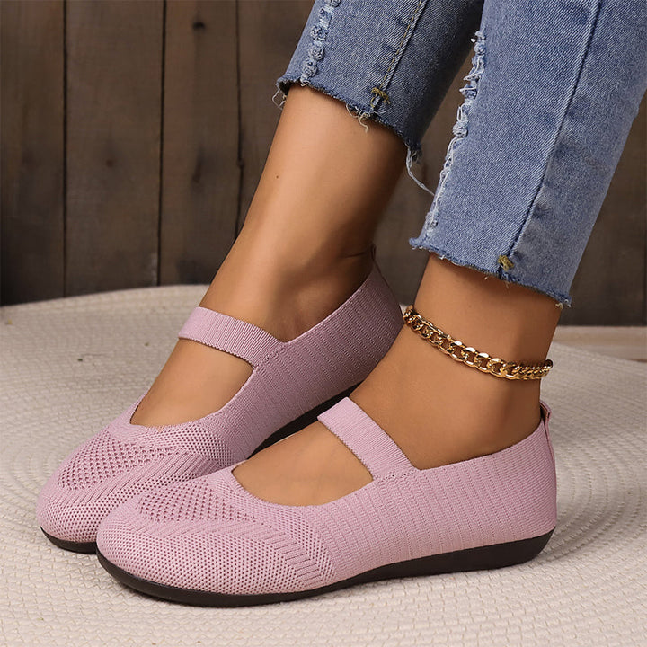 Lola - Breathable Knit Ballet Flats