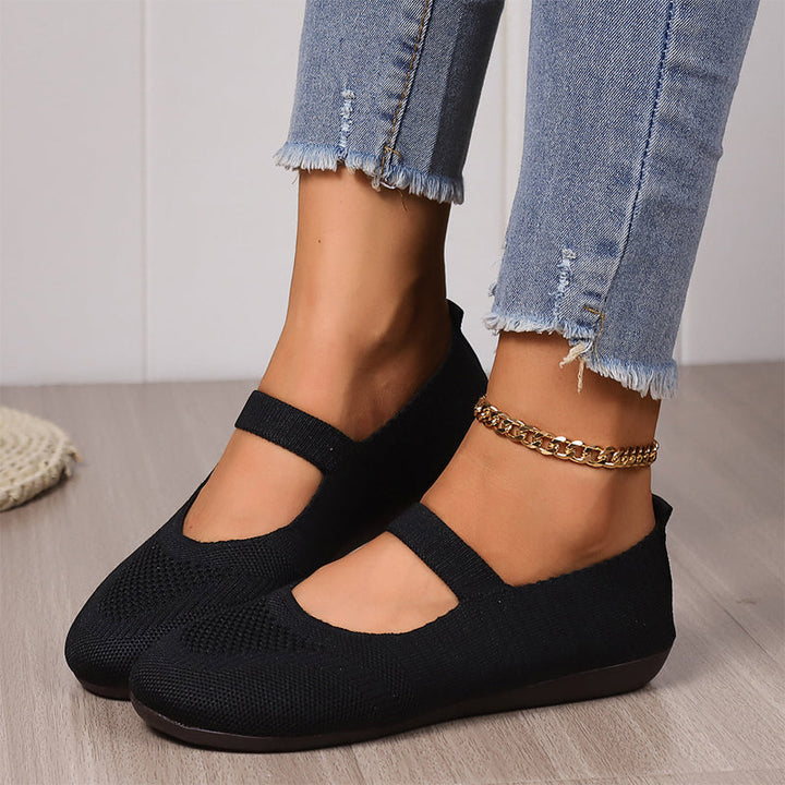 Lola - Breathable Knit Ballet Flats
