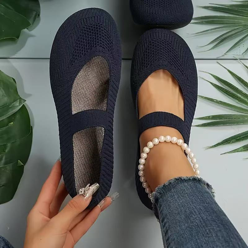 Lola - Breathable Knit Ballet Flats